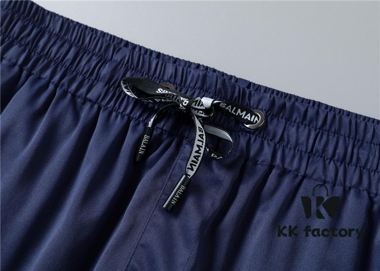 2025 Spring and Summer New Arrival T-Shirt. Men's Crew Neck Classic Logo Beach Shorts Made from Imported Custom Fabric, High-End Quality Exuding Luxury