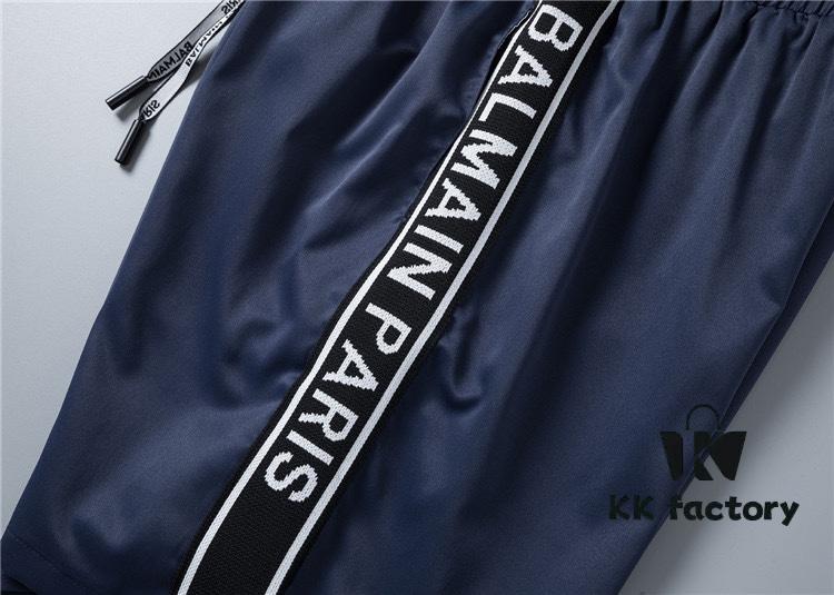 2025 Spring and Summer New Arrival T-Shirt, Men's Crew Neck Classic Logo Beach Shorts Made from Imported Custom Fabric, High-End Quality Exuding Luxury