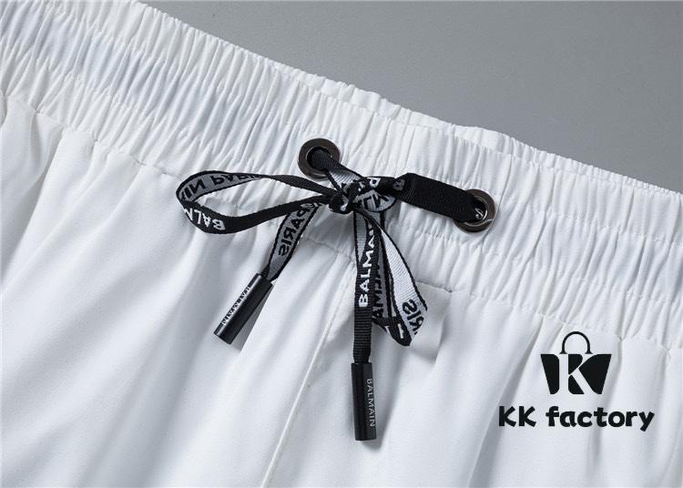 2025 Spring and Summer New Arrival T-Shirt. Men's Crew Neck Classic Logo Beach Shorts Made from Imported Custom Fabric, Premium Quality, Exuding Luxury