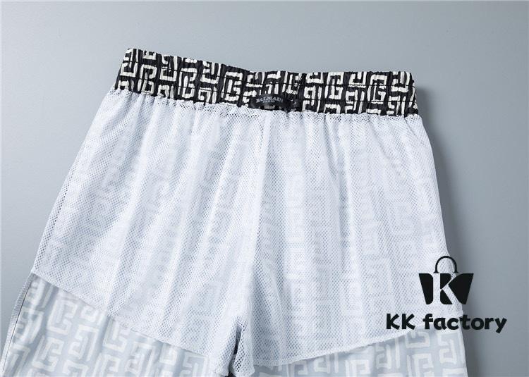 2025 Spring and Summer New Arrival T-Shirt. Men's Crew Neck Classic Logo Beach Shorts Made from Imported Custom Fabric, High-End Quality Exuding Luxury