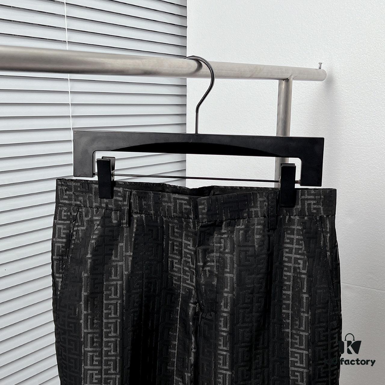 BALMAI* / Balmain Full-Logo Jacquard Patterned Dress Trousers