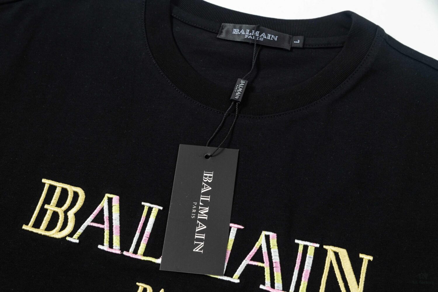 BALMAIN∽2025 Spring-Summer New Collection T-Shirt, 250g Pure Cotton Fabric, Thousands of Embroidery Stitches, Stylish and Handsome Design