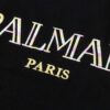 BALMAIN∽2025 Spring-Summer New Collection T-Shirt, 250g Pure Cotton Fabric, Thousands of Embroidery Stitches, Stylish and Handsome Design