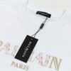 BALMAIN∽2025 Spring-Summer New Collection T-Shirt, 250g Pure Cotton Fabric, Thousands of Embroidery Stitches, Stylish and Handsome Design, Comfortable Material, Precise Craftsmanship, Neat Stitching, Excellent Fit