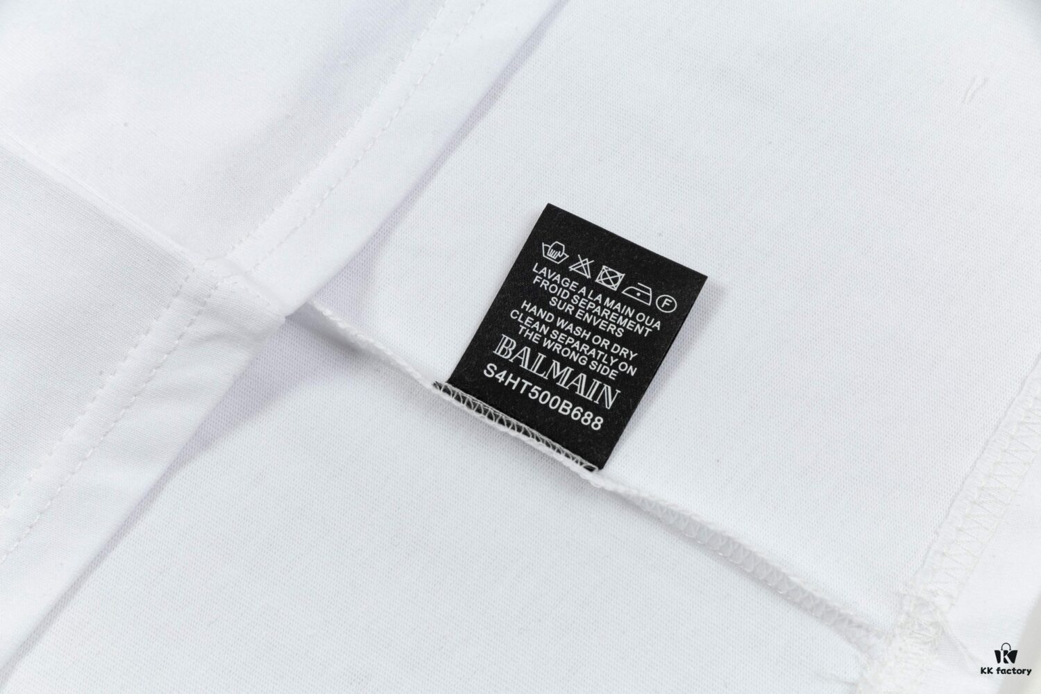 BALMAIN∽2025 Spring-Summer New Collection T-Shirt, 250g Pure Cotton Fabric, Thousands of Embroidery Stitches, Stylish and Handsome Design, Comfortable Material, Precise Craftsmanship, Neat Stitching, Excellent Fit