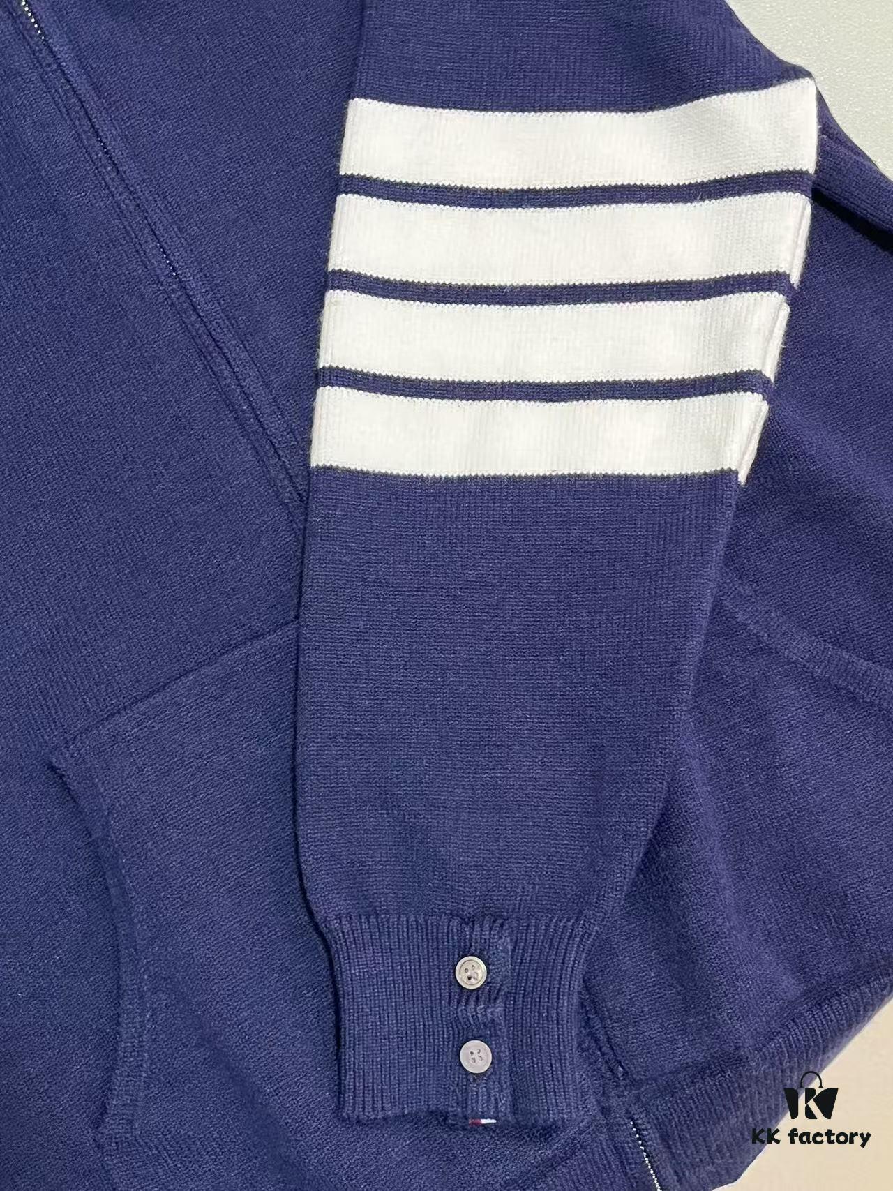 2024 SS TB/FW Back Sailboat Wool Zip-Up Hoodie