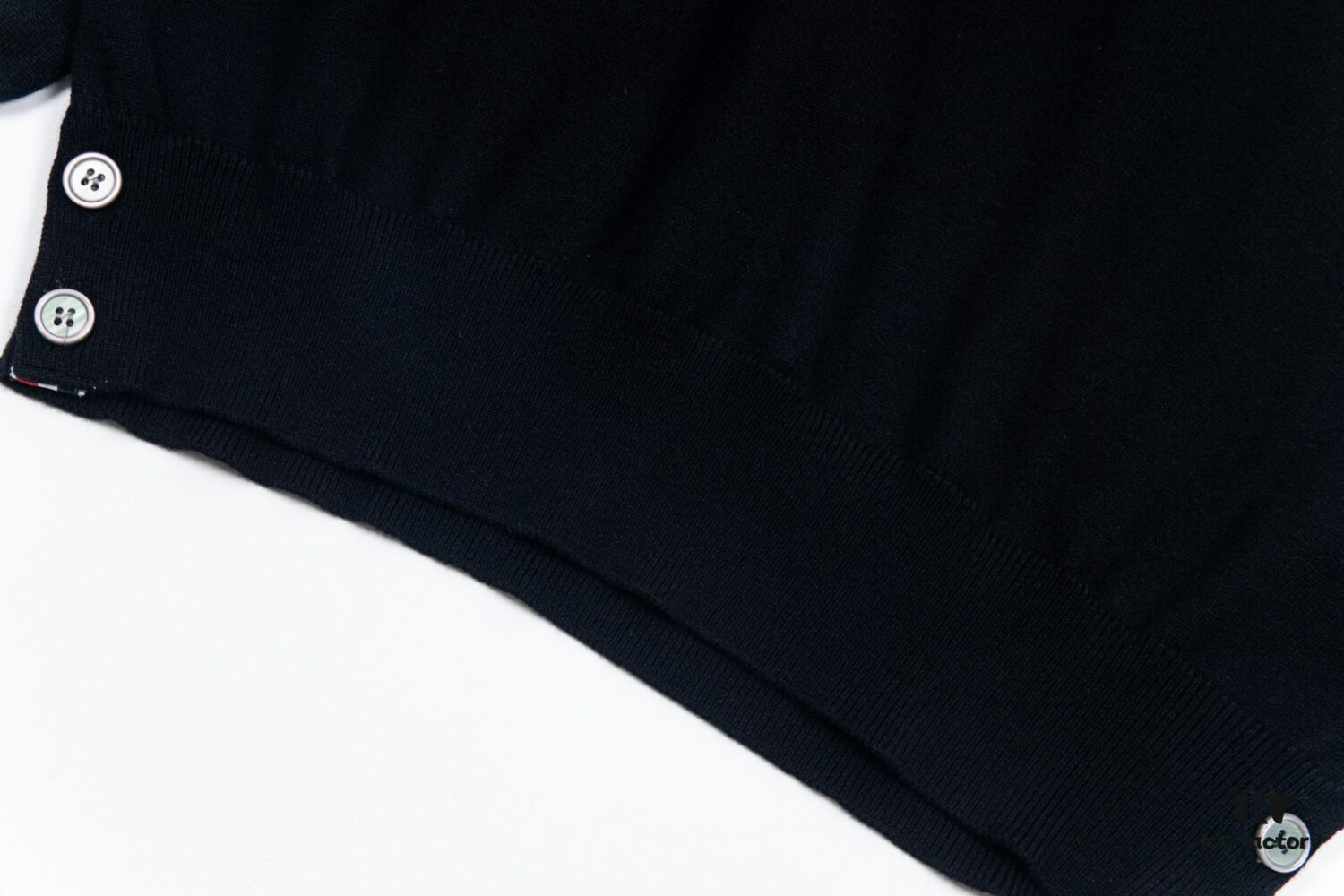 Thom Browne Classic TB Four-Stripe Crew Neck Knit Casual Sweater Top