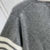 TB 2025 SS New Arrival Four-Stripe Single-Breasted V-Neck Cashmere Sweater