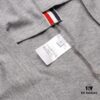 THOM BROWNE / Tom Brown TB Red Stripe Woven Crew Neck Short Sleeve T-Shirt