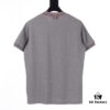 THOM BROWNE / Tom Brown TB Red Stripe Woven Crew Neck Short Sleeve T-Shirt