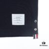 THOM BROWNE TB 24 Pre-Spring Collection Color-Block Collar Short-Sleeve Polo Shirt, Royal Blue
