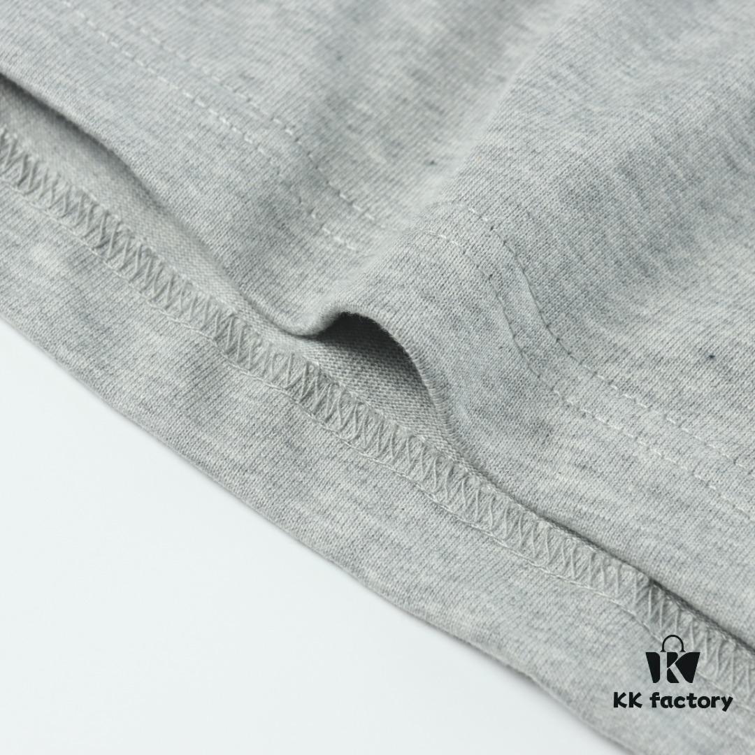 Thom Browne TB Striped Sleeve Woven Short-Sleeve Polo Shirt