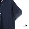 Thom Browne TB 25 New Arrival Short-Sleeve Polo Shirt with Color-Contrast Topstitching