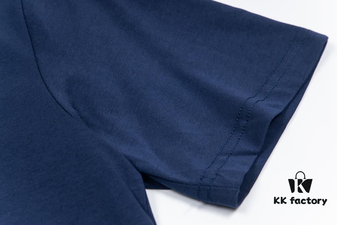 THOM BROWNE 24SS TB Dog Embroidered Short Sleeve T-Shirt Inspired by 1980s Retro Style