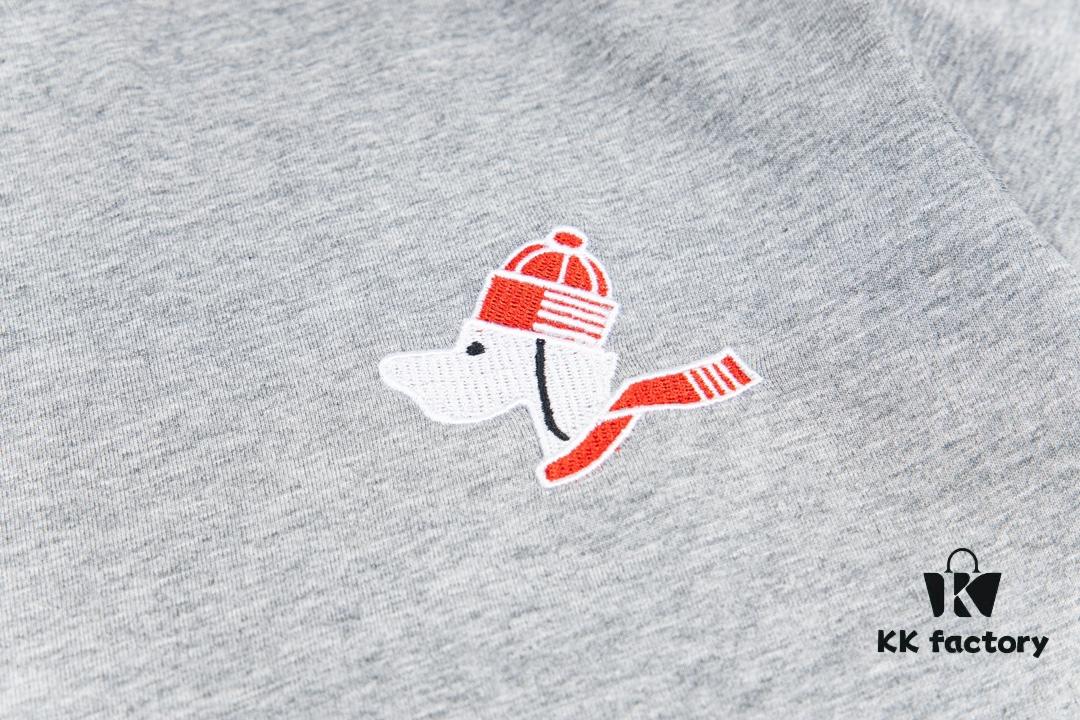 THOM BROWNE 24SS TB Dog Embroidered Short Sleeve T-Shirt