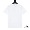 THOM BROWNE 24SS TB Dog Embroidered Short Sleeve T-Shirt Inspired by 1980s Retro Style