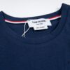 THOM BROWNE 24SS TB Solid Color Webbing Short Sleeve