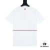 THOM BROWNE 24SS TB Solid Color Webbing Short Sleeve