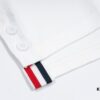 THOM BROWNE 24SS TB Solid Color Webbing Short Sleeve
