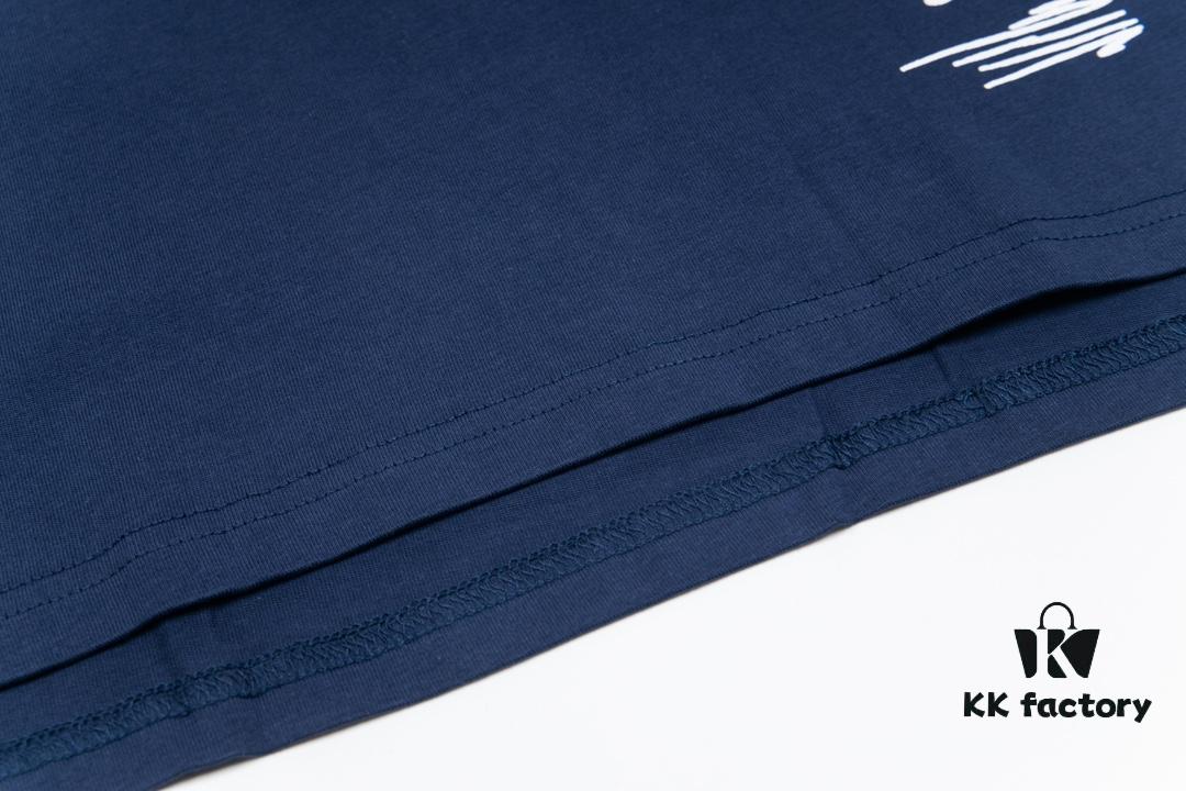 THOM BROWNE TB 24FW Sailboat Print Short-Sleeve T-Shirt