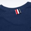 THOM BROWNE TB 24FW Sailboat Print Short-Sleeve T-Shirt