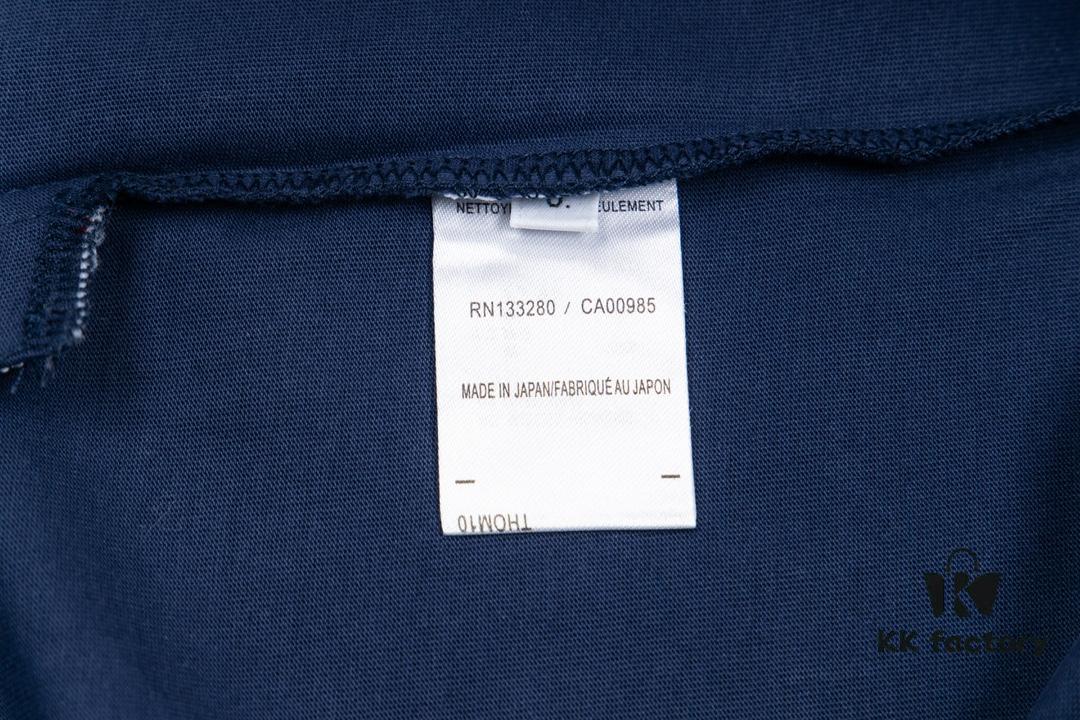 THOM BROWNE TB 24FW Sailboat Print Short-Sleeve T-Shirt