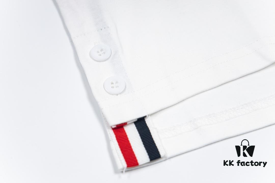 THOM BROWNE TB 24FW Sailing Print Short Sleeve T-Shirt