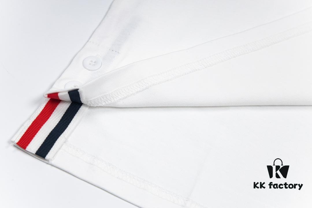 THOM BROWNE TB 24FW Sailing Print Short Sleeve T-Shirt