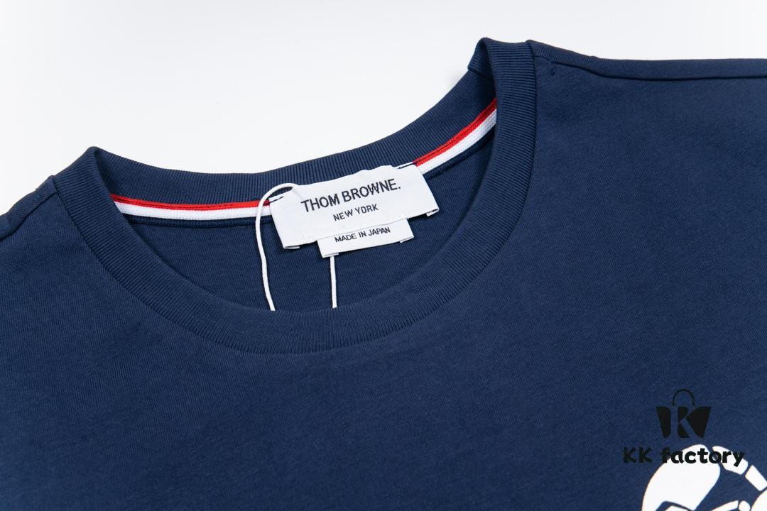 Thom Browne Lobster Print Short Sleeve T-Shirt Summer 2023 New Arrival