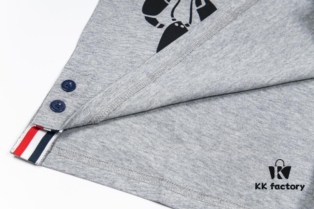 Thom Browne Lobster Print Short Sleeve T-Shirt Summer 2023 New Arrival