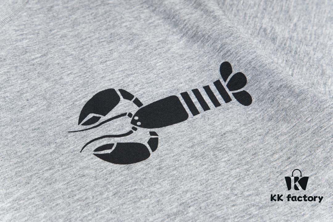 Thom Browne Lobster Print Short Sleeve T-Shirt Summer 2023 New Arrival