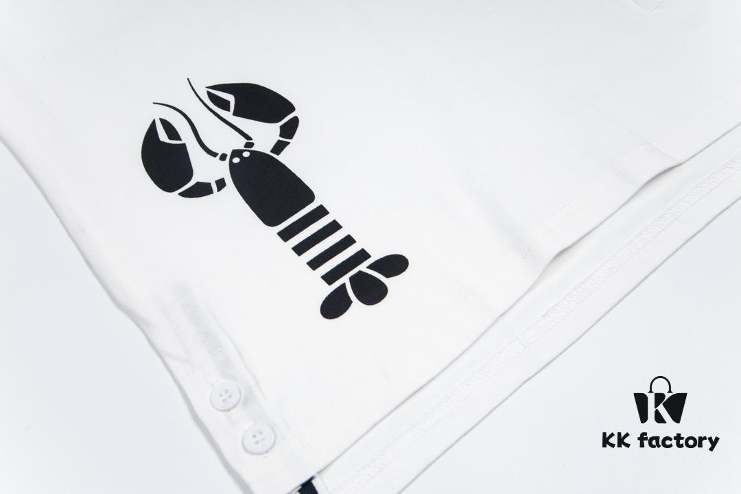 Thom Browne Lobster Print Short Sleeve T-Shirt Summer 2023 New Arrival