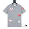 THOM BROWNE 24SS TB Skiing Puppy Short Sleeve T-Shirt
