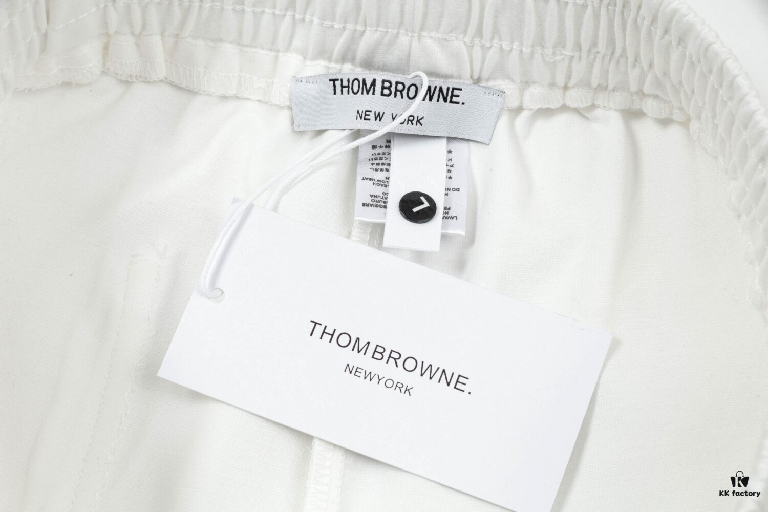 2025 TB New Arrival Knitted Shorts, Custom Fabric, Classic Three-Color Stripe Design, Streamlined and Structured Fit, Straight Striped Paneling, Premium Custom Drawstring Hardware, Smooth, Comfortable and Breathable Wear, Textured and Shapely Silhouette, Stylish Casual Wear