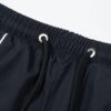 2025 TB New Quick-Dry Beach Shorts, Custom Fabric, Embroidered Logo, Structured Fit with Straight Stripe Panels
