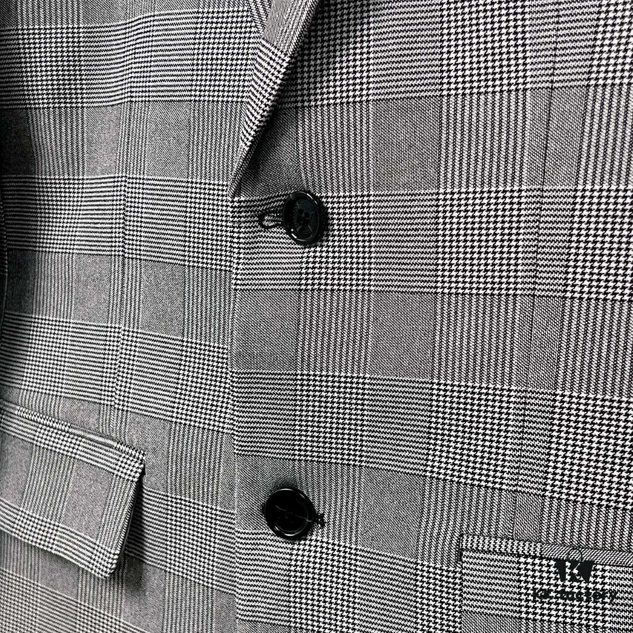 Thom Browne Classic Full-Print Business Plaid Suit