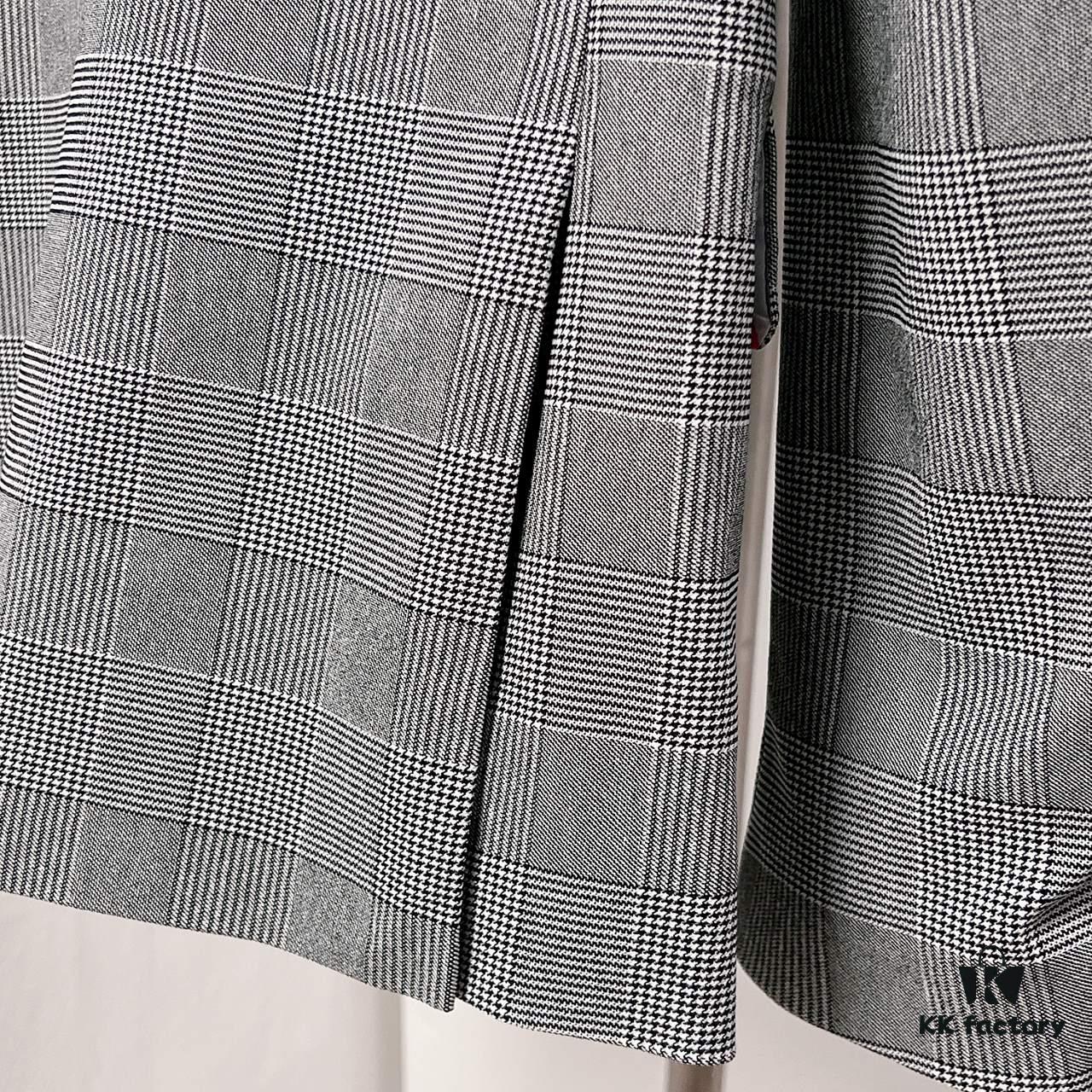 Thom Browne Classic Full-Print Business Plaid Suit
