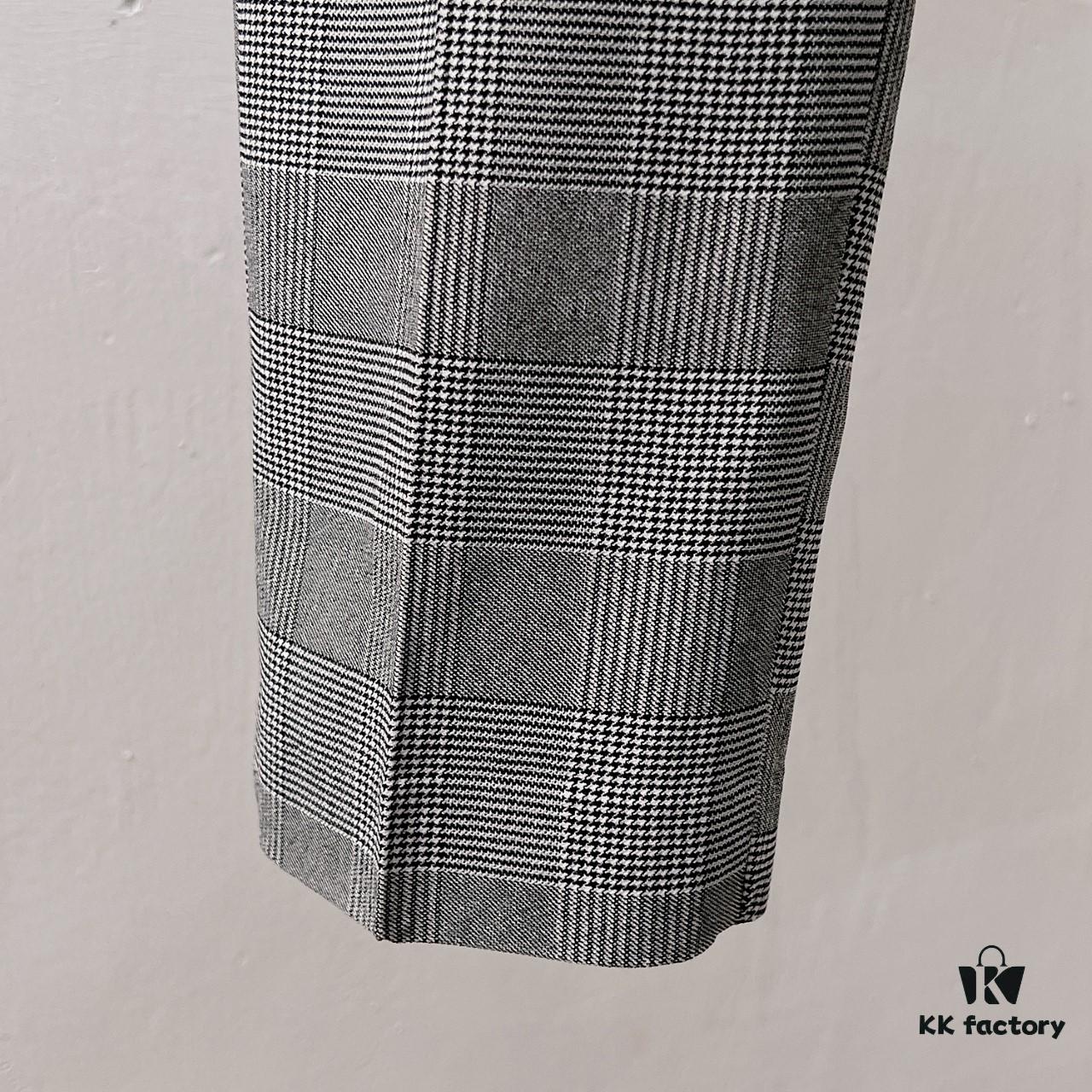 Thom Browne Classic Business Plaid Dress Trousers