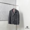 Thom Browne Classic Four-Stripe Grey Suit