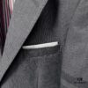 Thom Browne Classic Four-Stripe Grey Suit