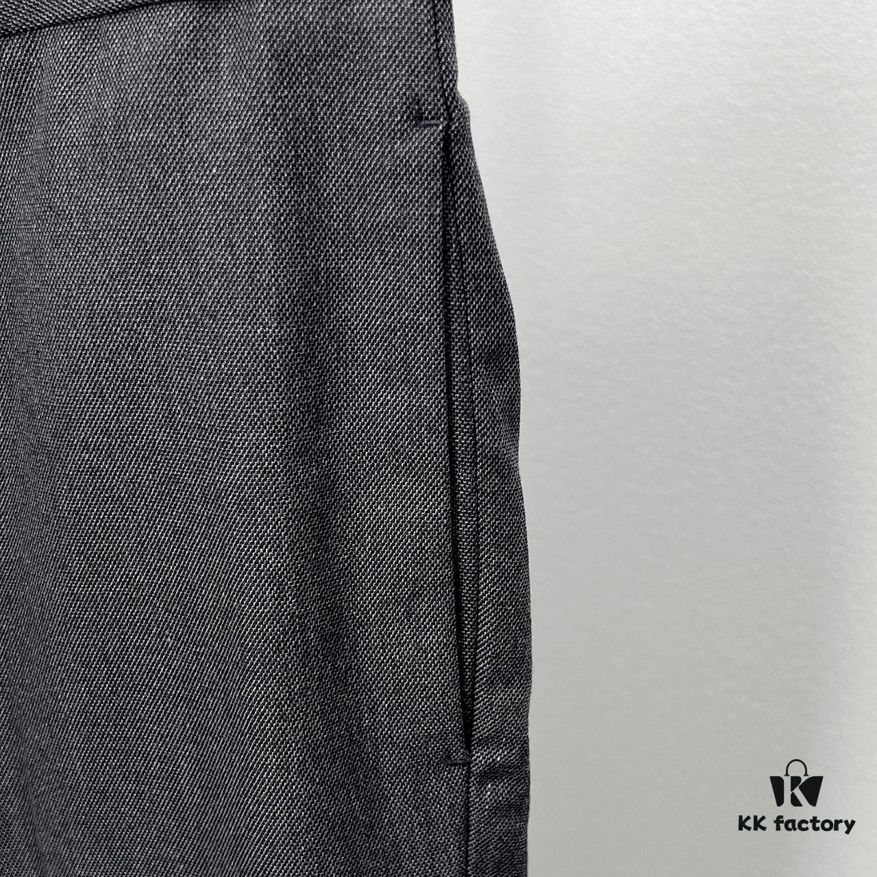 Thom Browne / Grey Classic Four-Stripe Suit Trousers