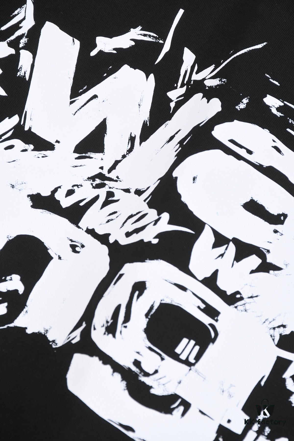 New Arrival 25S King Print T-Shirt, Pre-washed Cotton Fabric, Soft and Comfortable, Unisex Loose Fit