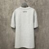 Alexander Wang 2024 FW Pre-Spring Heavyweight 380g Short Sleeve T-Shirt with Raised Puff Print