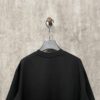 Alexander Wang 24SS Classic Logo Distressed Heavyweight T-Shirt with Thick Print