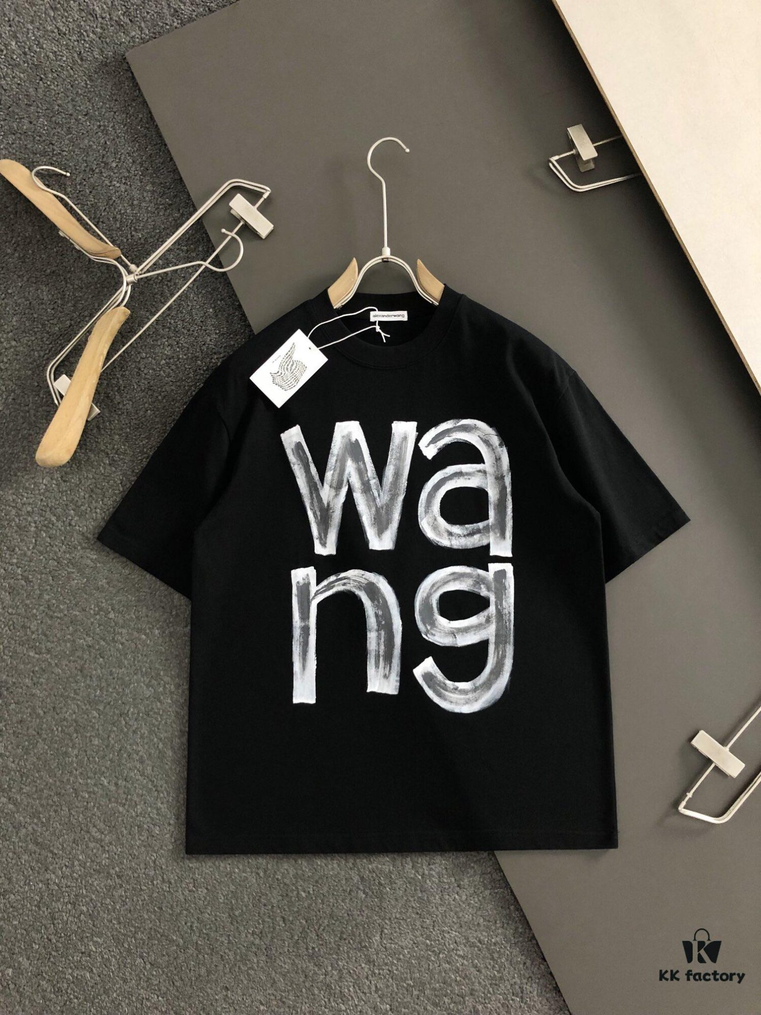 Alexander Wang 25SS Summer New Arrival Crew Neck Short Sleeve T-Shirt
