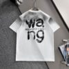 2025 New Arrival Heavy Craft Logo Design Fashion Round Neck Short Sleeve T-Shirt for Spring and Summer