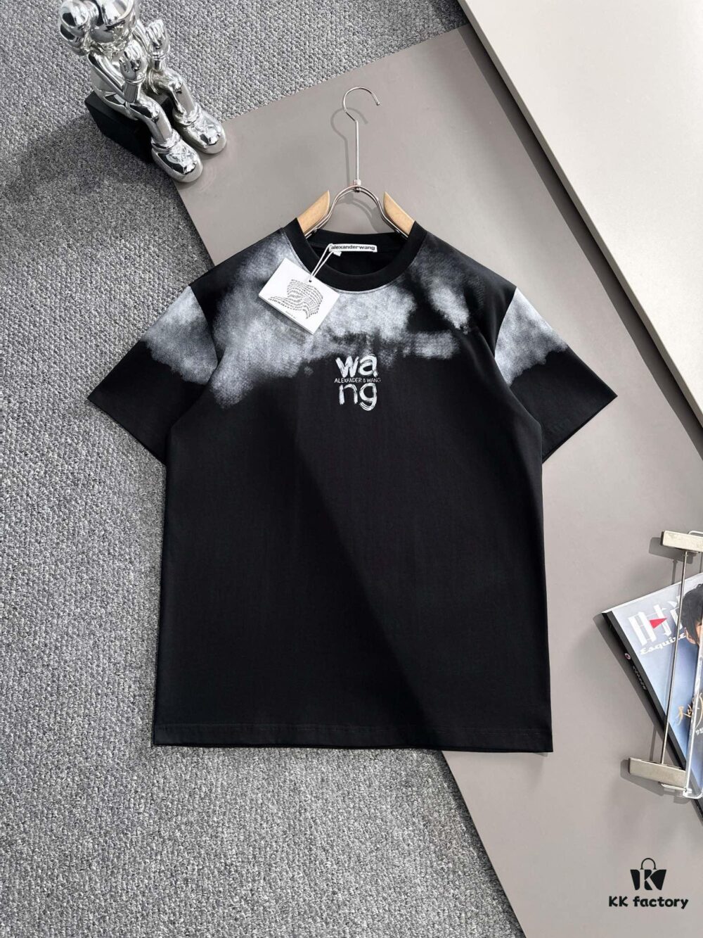 2025 New Arrival Heavy Craft Logo Design Fashion Short Sleeve T-Shirt for Spring and Summer