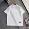 2025 New Arrival Heavy Craft Logo Design Fashion Round Neck Short Sleeve T-Shirt for Spring and Summer