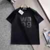 2025 New Arrival Heavy Craft Logo Design Fashion Round Neck Short Sleeve T-Shirt for Spring and Summer