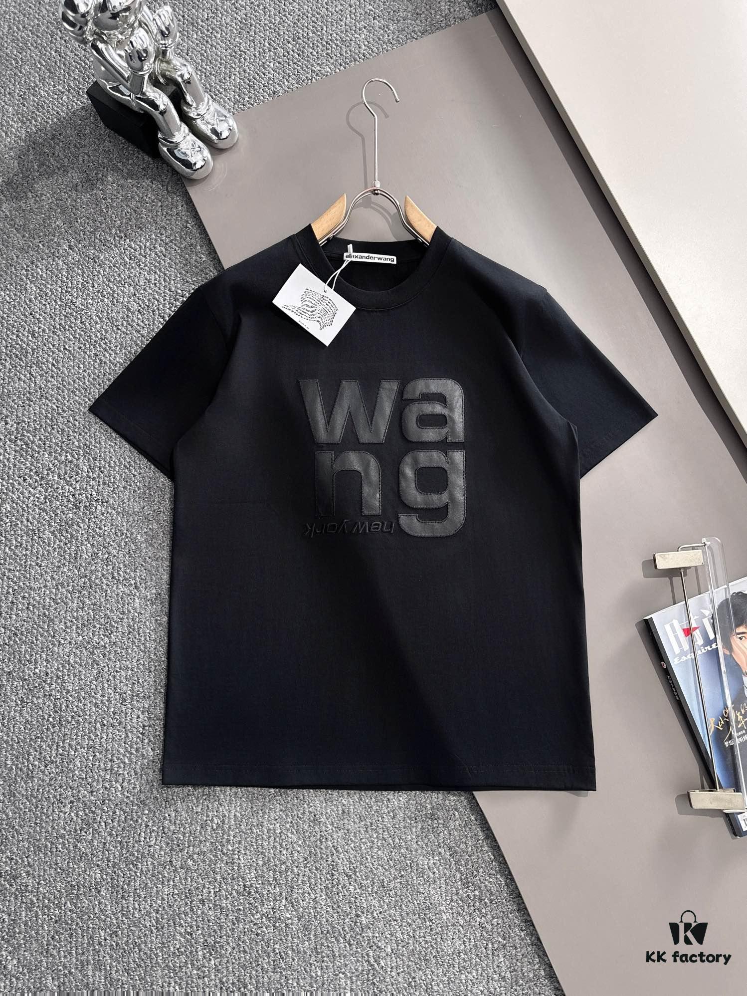 2025 New Arrival Heavy Craft Logo Design Fashion Round Neck Short Sleeve T-Shirt for Spring and Summer